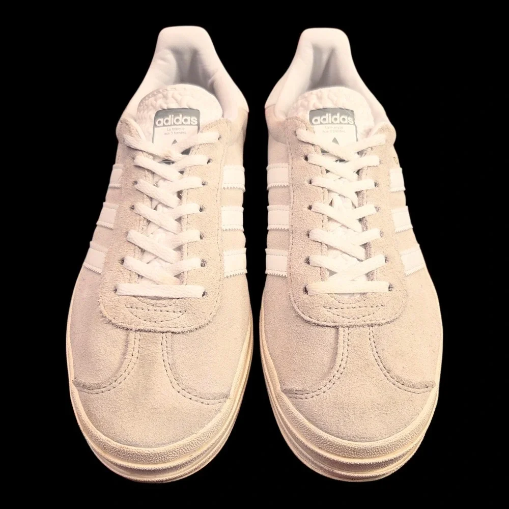 Women's Cream Sneakers - Picture 3 of 9